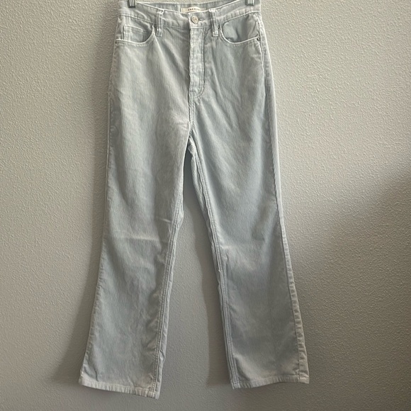 PacSun Denim - PacSun Light Blue Corduroy High Waisted Bootcut Jeans